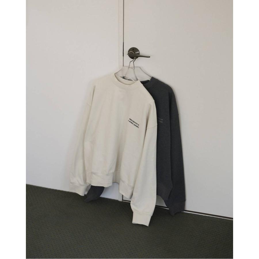 anuke（アンヌーク） Embroidery Logo Sweat 即日発送 : RAPTURE