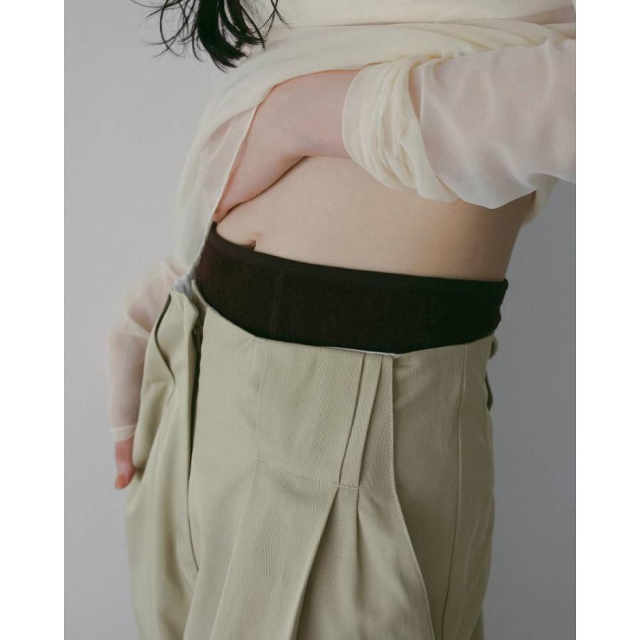 anuke（アンヌーク） アンヌークTwill Loose Pants 予約商品 6月中旬