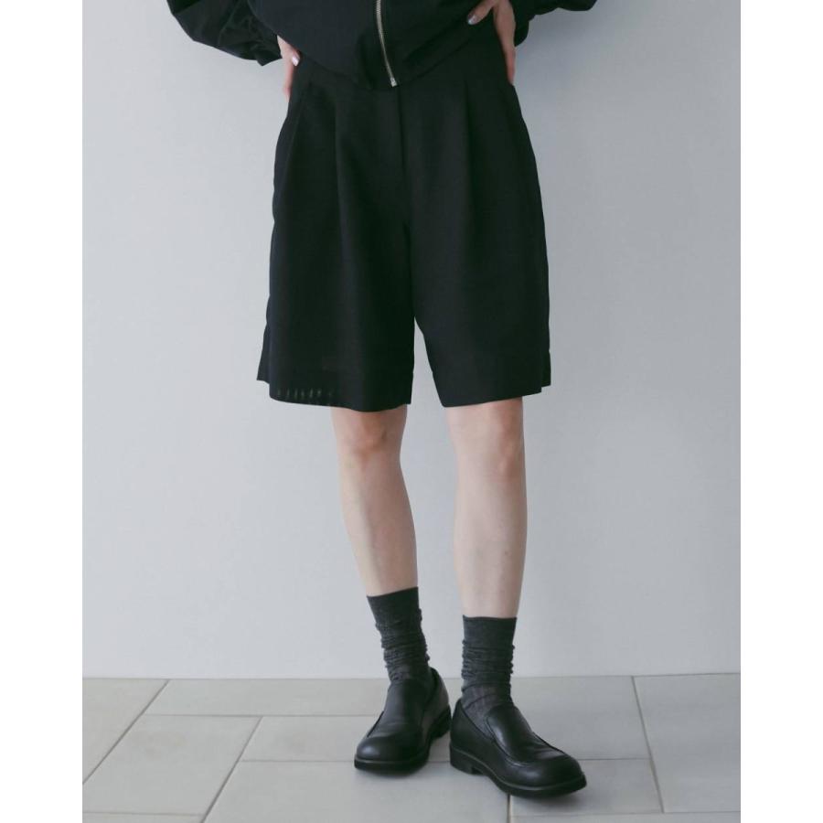 anuke（アンヌーク） Tuck Half Pants 即日発送 : RAPTURE - 通販