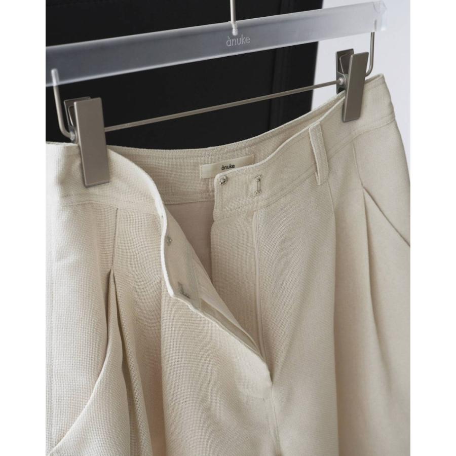 anuke（アンヌーク） Tuck Half Pants 即日発送 : RAPTURE - 通販