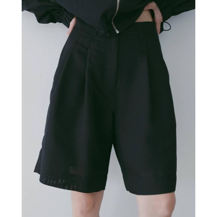 anuke（アンヌーク） Tuck Half Pants 即日発送 : RAPTURE - 通販