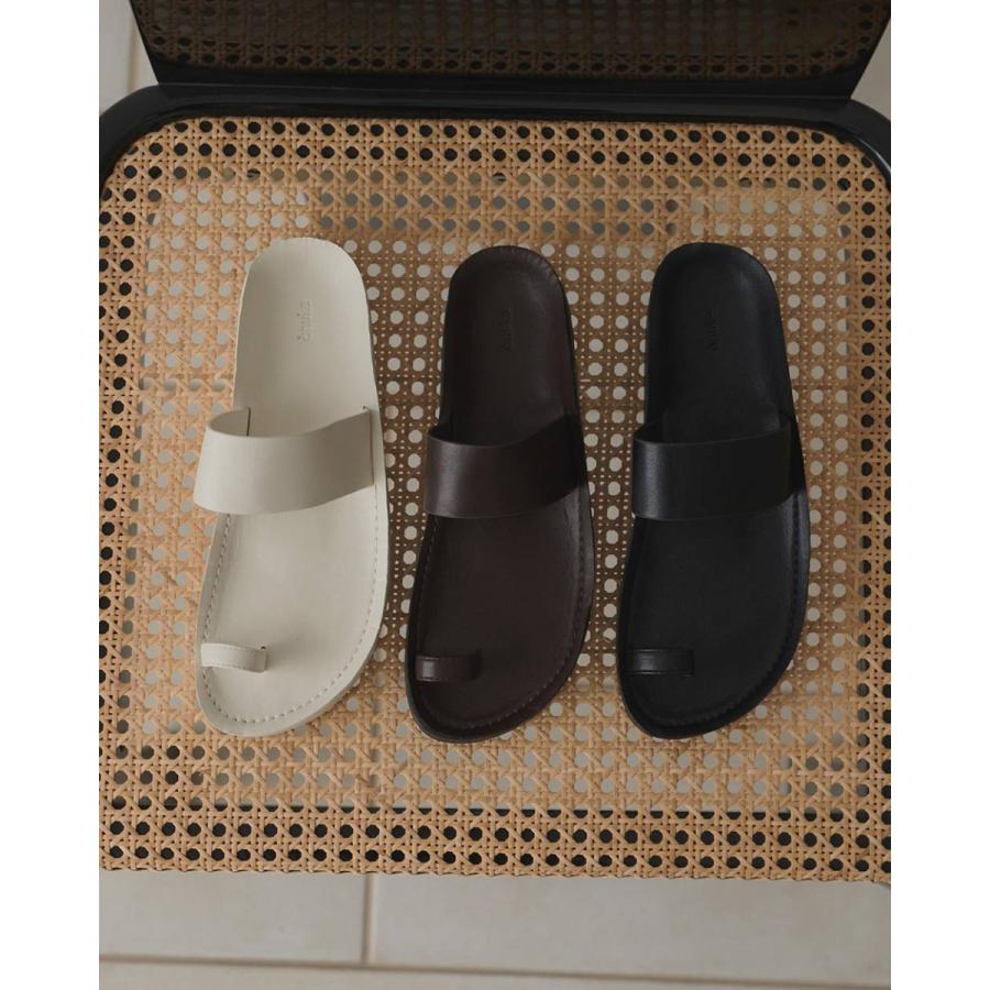 ANUKE アンヌーク Ecoleather Belt Sandals 即日発送の画像