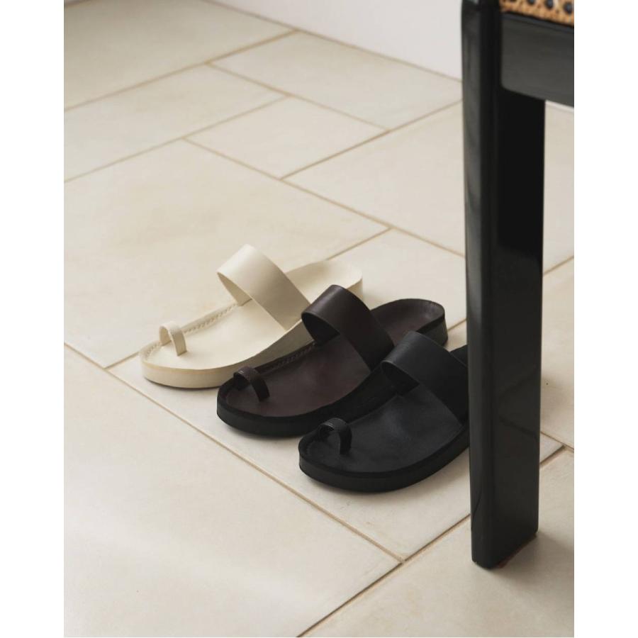 ANUKE アンヌーク Ecoleather Belt Sandals 即日発送の画像
