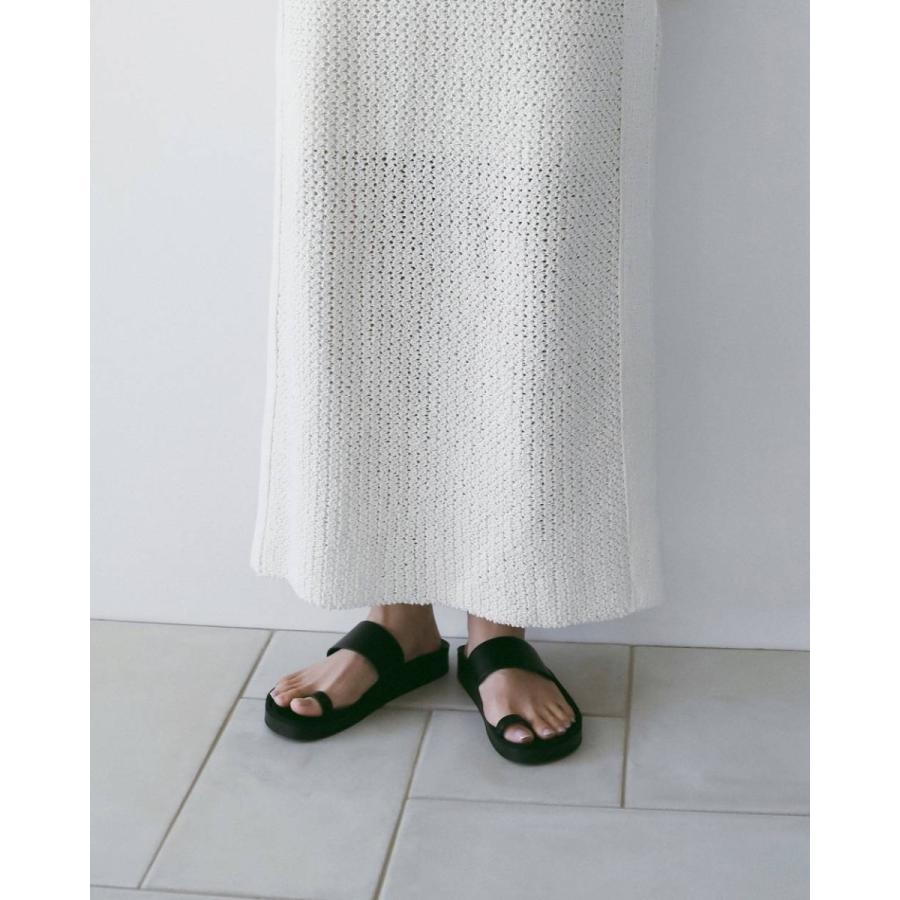 ANUKE アンヌーク Ecoleather Belt Sandals 即日発送の画像