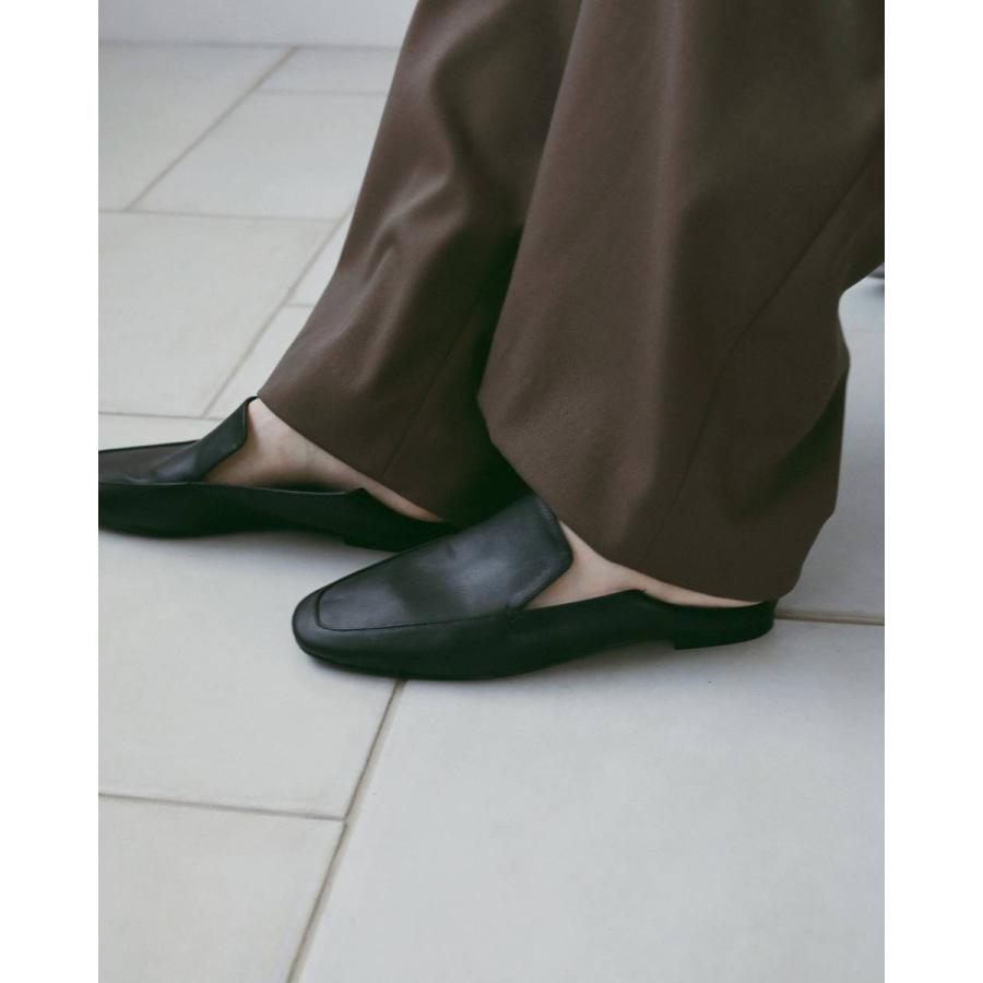 anuke【アンヌーク】 ローファー フラットシューズ スリッポン 23cm前後 anuke（アンヌーク） Ecoleather Flat Loafers 即日発送 : RAPTURE