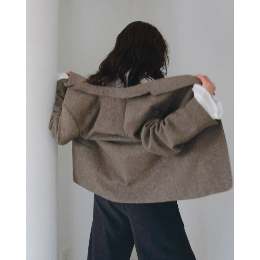 anuke（アンヌーク） Herringbone Wool Jacket 予約商品 : RAPTURE