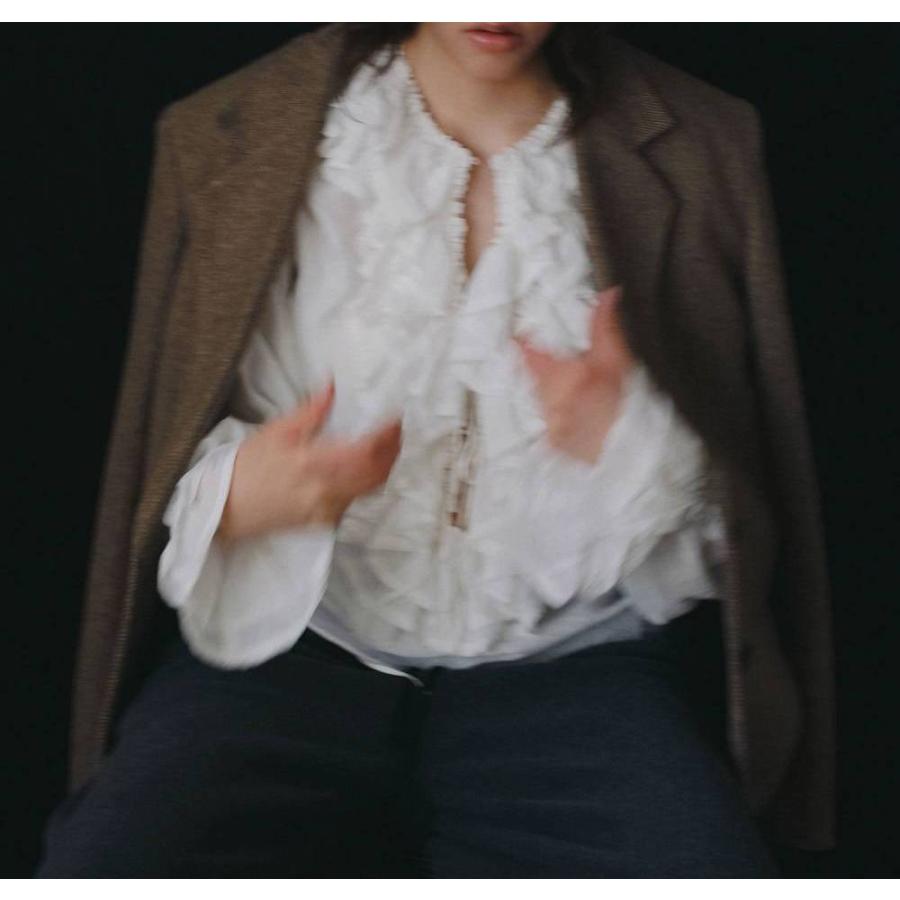 anuke（アンヌーク） Herringbone Wool Jacket 予約商品 : RAPTURE
