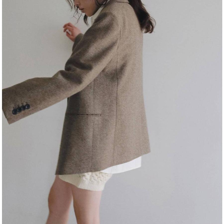 anuke（アンヌーク） Herringbone Wool Jacket 予約商品 : RAPTURE