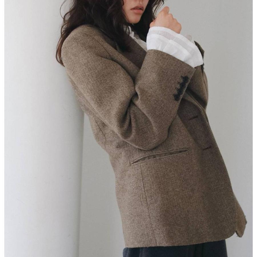 anuke（アンヌーク） Herringbone Wool Jacket 予約商品 : RAPTURE
