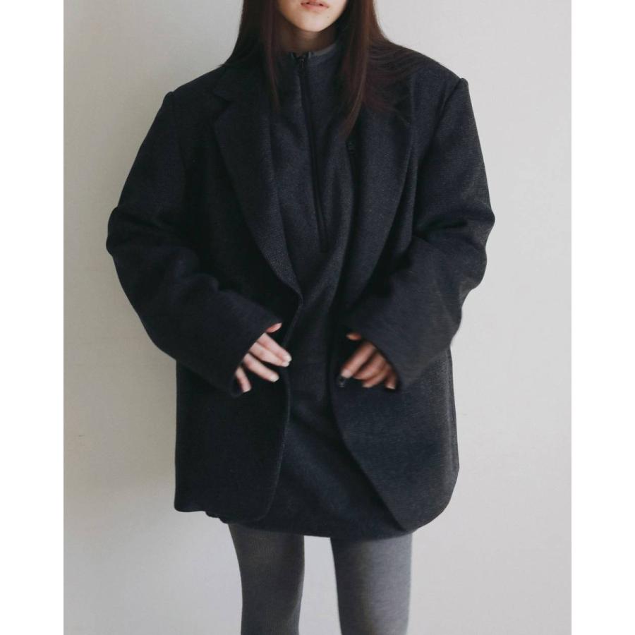 anuke（アンヌーク） Herringbone Wool Jacket 予約商品 : RAPTURE