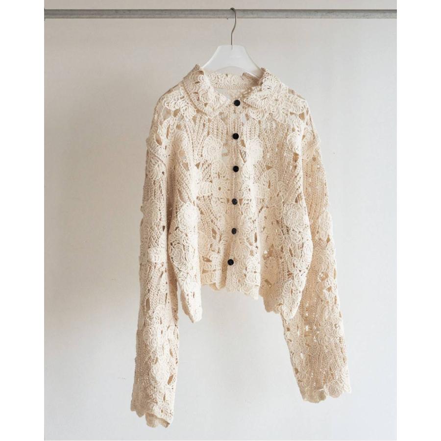 anuke Embroidery Over Shirts アイボリー anuke（アンヌーク