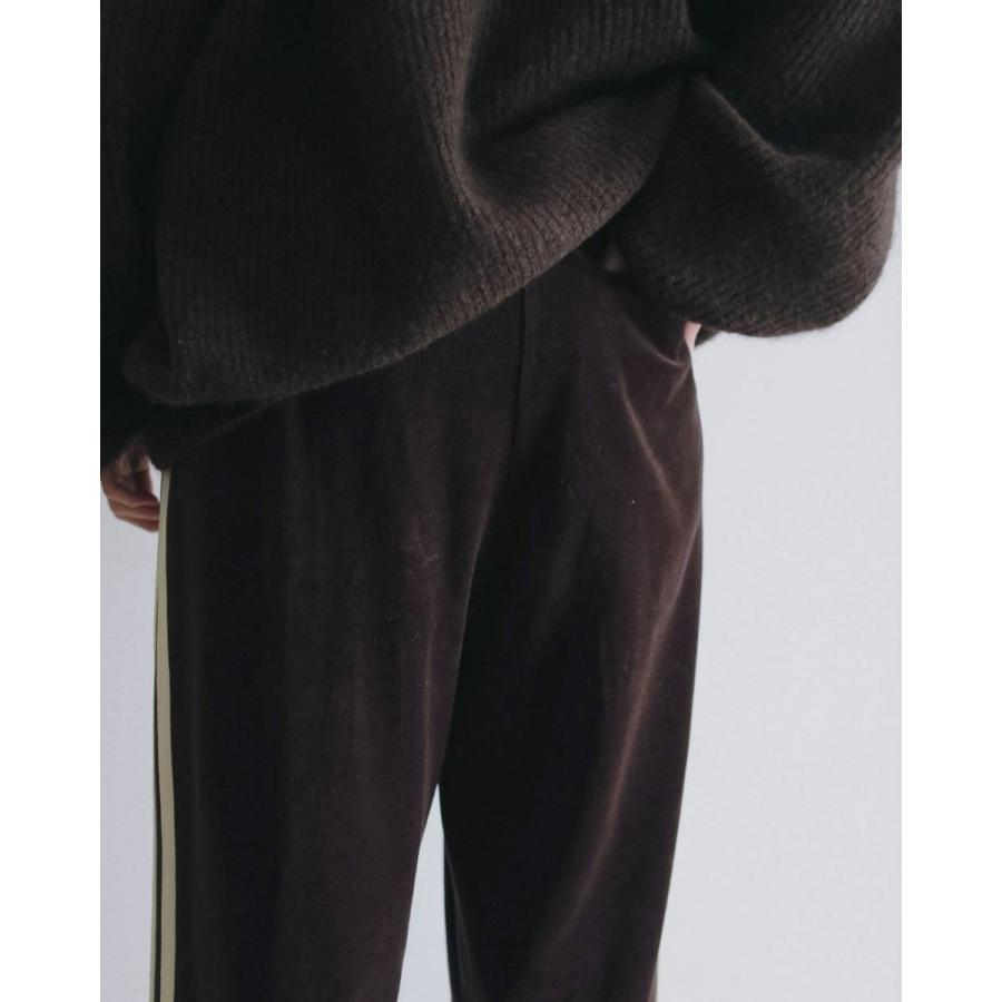 anuke（アンヌーク） Velour Track Pants 即日発送 : RAPTURE - 通販