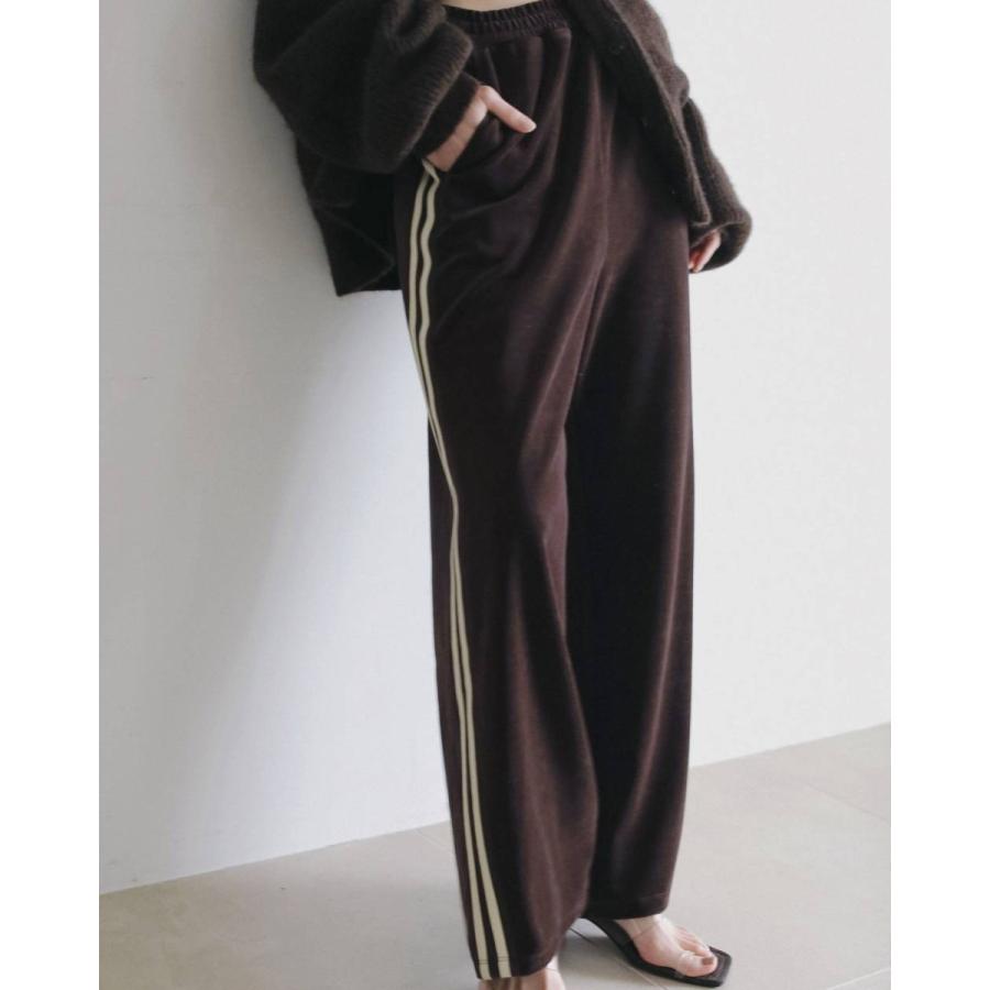 anuke（アンヌーク） Velour Track Pants 即日発送 : RAPTURE - 通販