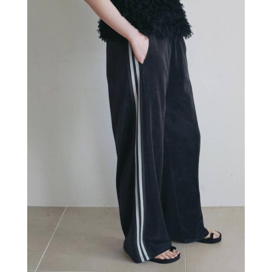 anuke（アンヌーク） Velour Track Pants 即日発送 : RAPTURE - 通販