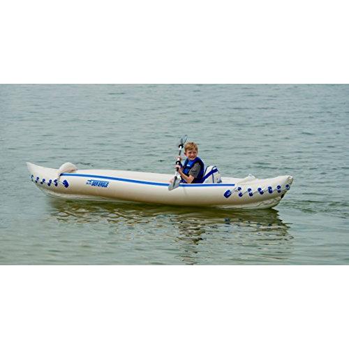 即購入可★ シーイーグル膨張式SE 370膨張式カヤックスタートアップパッケージ 【EIM1073539783】(38670円)