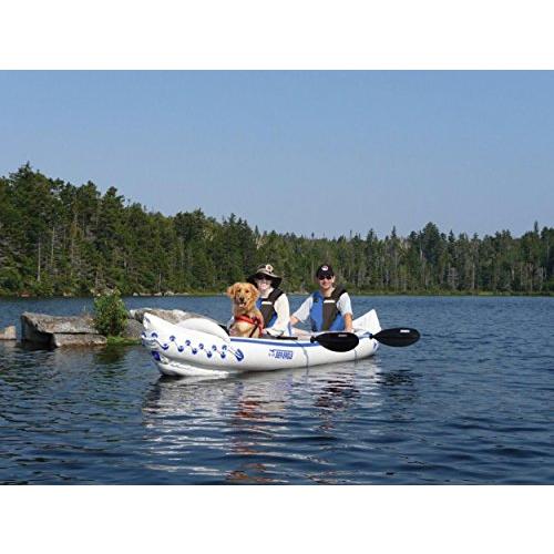 即購入可★ シーイーグル膨張式SE 370膨張式カヤックスタートアップパッケージ 【EIM1073539783】(38670円)