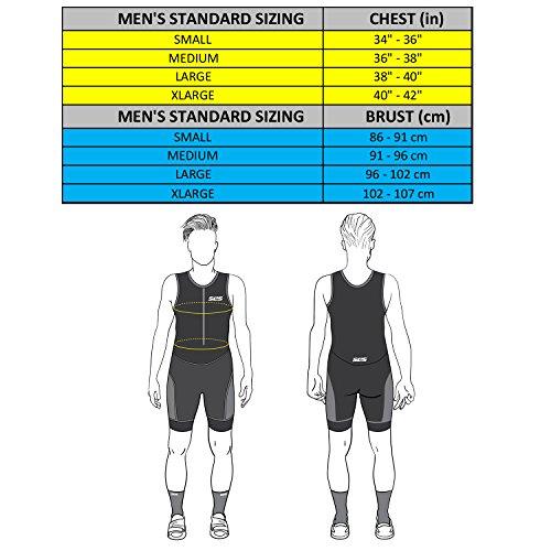 【新品 送料込み】 SLS 3男子トライアスロントップ-トライアスロンシャツ男子-トライジャージ-トライトップ男子-男子トライトップ-ノースリーブバイクジャージ(ブラック/ボルテ 【2059028648】(12035円)