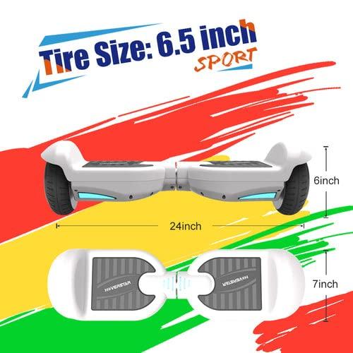 【新入荷】 オールニューHS 2.0 v Bluetoothホバーボードマットカラー2輪セルフバランシングフラッシュ式電動スクーター (ホワイト) 【UOI7090554603】(25541円)