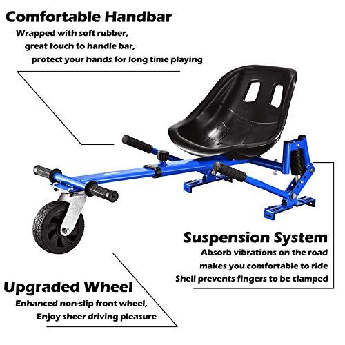 即購入可★ ホバーボードシートアタッチメント、大人・子供用ホバーボードゴーカート、ホバーボードをゴーカートに変身させるアクセサリー、オフロードタイヤとショック 【IQ6508369214】(23444円)