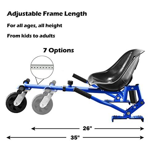 即購入可★ ホバーボードシートアタッチメント、大人・子供用ホバーボードゴーカート、ホバーボードをゴーカートに変身させるアクセサリー、オフロードタイヤとショック 【IQ6508369214】(23444円)