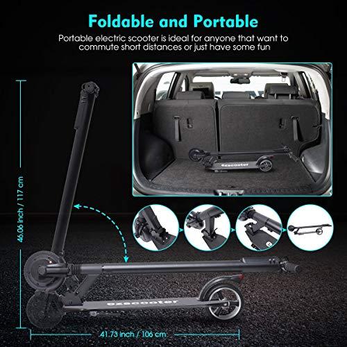 【新品】 10代から大人向けSuperrioポータブル電動スクーター250 W充電式折りたたみスクーター (黒) 【VQL1444859933】(52046円)