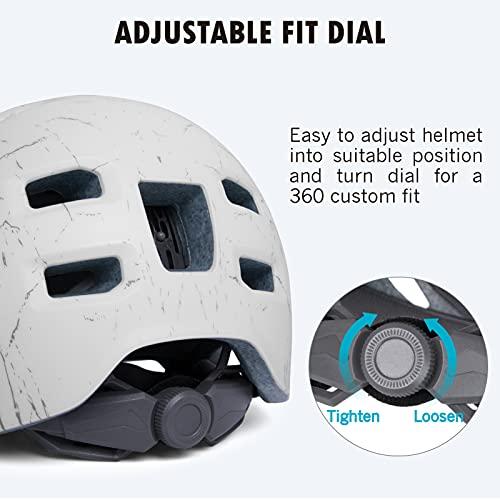 PATHLANE青少年用スケートボードバイクヘルメット、CPSCおよびASTM安全認定自転車スケートボーディングスクータースケーティングヘルメット、ダイヤル調整式 PATHLANE青少年用スケートボードバイクヘルメット CPSCおよびASTM安全認定自転車スケートボーディングスクータースケーティングヘルメット ダイヤル調整式