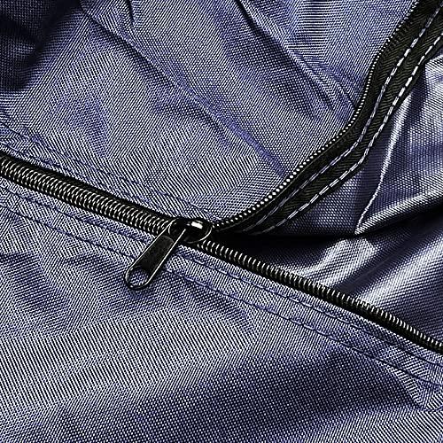 EliteShieldカヌーカバーカヤックカバー;防水UV耐性マリングレードポリエステルカヌーカヤックボート保管カバーは長さ18フィート、幅110インチネイビーカラ EliteShieldカヌーカバーカヤックカバー 防水UV耐性マリングレードポリエステルカヌーカヤックボート保管カバーは長さ18フィート