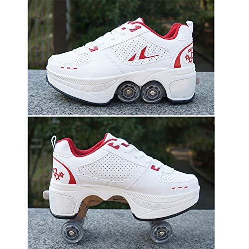【最安値挑戦中】 CHSSIHローラースケート女子用、ローラースケート大人用、女子屋外用、クワッドローラーシューズ、大人用車輪付シューズ、女子屋外用、女子屋外用、S-39.5 【3644354765】(21302円)