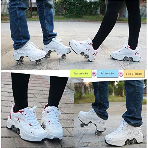 【最安値挑戦中】 CHSSIHローラースケート女子用、ローラースケート大人用、女子屋外用、クワッドローラーシューズ、大人用車輪付シューズ、女子屋外用、女子屋外用、S-39.5 【3644354765】(21302円)