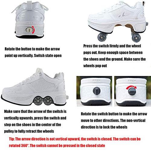 【最安値挑戦中】 CHSSIHローラースケート女子用、ローラースケート大人用、女子屋外用、クワッドローラーシューズ、大人用車輪付シューズ、女子屋外用、女子屋外用、S-39.5 【3644354765】(21302円)