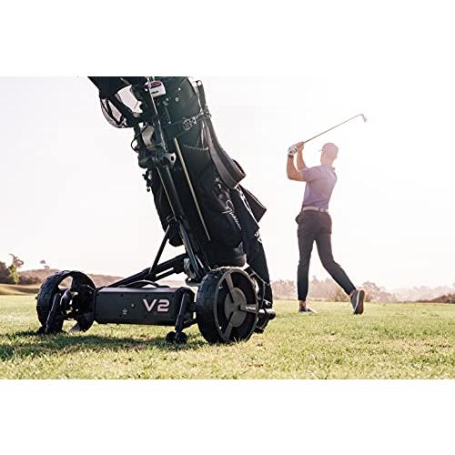 限定素材を使用 Alphard Club Booster V 2 E-Wheels-プッシュカートを電動式リモコンゴルフキャディに改造 (Clicgear 3輪カート) 【MYK2854565540】(102826円)