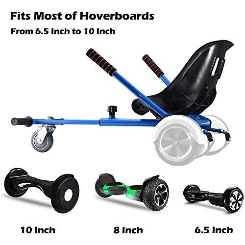セルフバランシングスクーター用ホバーボードシートアタッチメント、フレーム調整式ゴーカート変換キット、キッズ大人用ホバーボードアクセサリー、ワイドチ セルフバランシングスクーター用ホバーボードシートアタッチメント フレーム調整式ゴーカート変換キット キッズ大人用ホバーボードアクセサリー