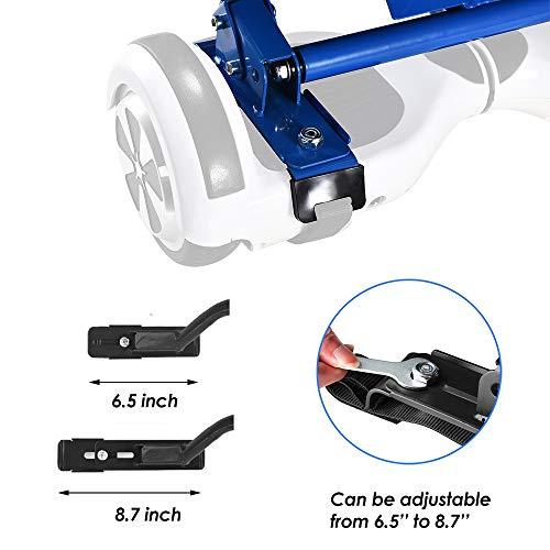 セルフバランシングスクーター用ホバーボードシートアタッチメント、フレーム調整式ゴーカート変換キット、キッズ大人用ホバーボードアクセサリー、ワイドチ セルフバランシングスクーター用ホバーボードシートアタッチメント フレーム調整式ゴーカート変換キット キッズ大人用ホバーボードアクセサリー