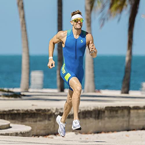 シナジートライアスロントライスーツ男子エリート袖なしトライスーツ(スレート/ブラック、ミディアム) シナジートライアスロントライスーツ男子エリート袖なしトライスーツ スレート/ブラック ミディアム