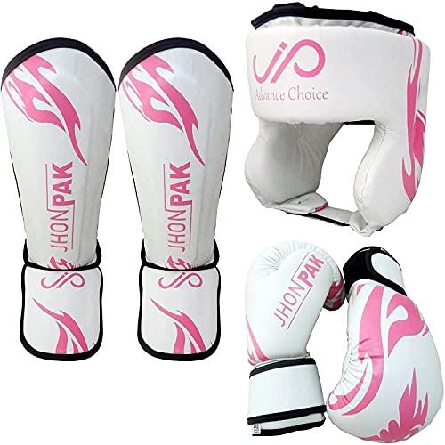JP 3 PCS MMAキッズヘッドガード、シン&バッグ手袋ジュニアキッズ
