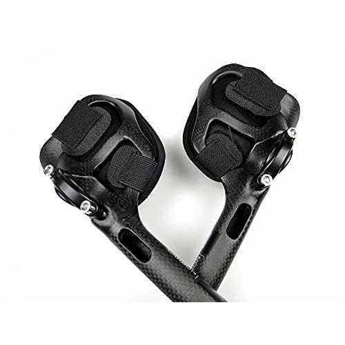 バイクエアロバーマウンテンバイク・ロードバイク用フルカーボンバイクレストハンドルバートライバー黒自転車TTハンドルバーグラバースタイルトライアスロン バイクエアロバーマウンテンバイク mm