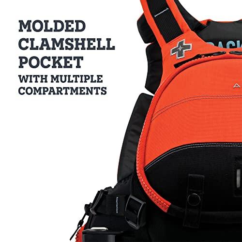 【新登場】 Astral、GreenJacketライフジャケットPFDホワイトウォーターレスキュー、シーアンドスタンドアップパドル搭乗用、ファイアーオレンジ、S/M 【DGJ1653835644】(59574円)