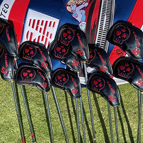 ✨美品✨ CALONG Skull Golf Wedges Forged Sand Wedges for Men Right Hand 48 50 52 54 56 58 60 Degree Milled Face for More Spin Pitching Lob Golf Club 【YWU8372434214】(30159円)