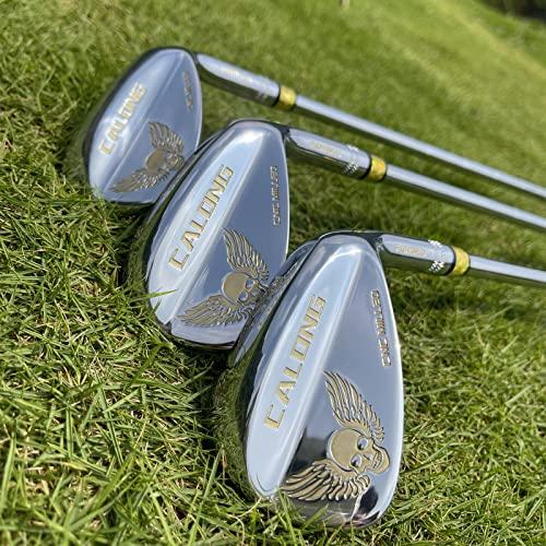 中古 CALONG Skull Golf Wedges Forged Sand Wedges for Men Right Hand 48 50 52 54 56 58 60 Degree Milled Face for More Spin Pitching Lob Golf Club 【XUR8372431061】(30159円)