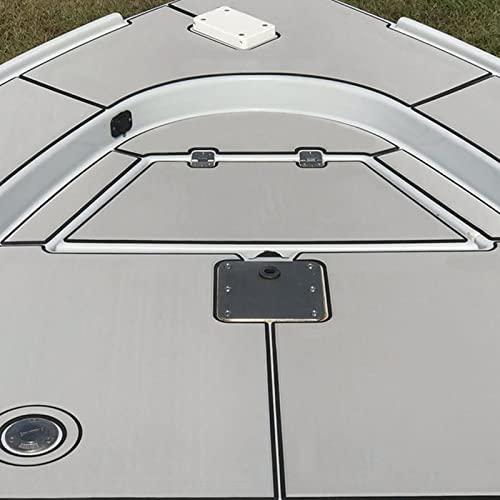 ほぼ未使用 ボートフローリングEVAフォームデッキシートグレーマリンマット軟質滑り止めブラシ付ボートデッキ自己接着式フローリングマリンカーペットヨット漁船用カヤ 【C2435218900】(14235円)