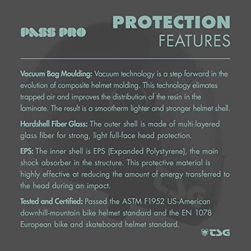 【新版】 TSG-パスプロ2本バイザー付きフルフェイスヘルメット|ダウンヒルスケートボード、Eスケート、Eワンホイール、ロングボード用パフォーマンスヘルメット|コン 【PET1320835528】(47579円)