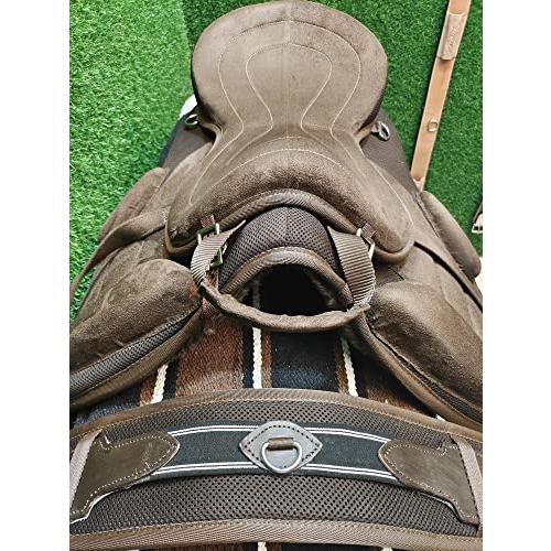 【最終値下げ】 Manaal Enterprises All Purpose Synthetic Treeless FREEMAX English Horse Saddles Tack Get Matching Girth&Leather Straps and Aluminium Stirrups Siz 【HOV7861030284】(28317円)