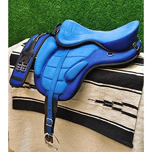 ローボード Manaal Enterprises All Purpose Synthetic Treeless FREEMAX English Horse Saddles Tack Get Matching Girth&Leather Straps and Aluminium Stirrups Siz 【C6205364149】(22353円)