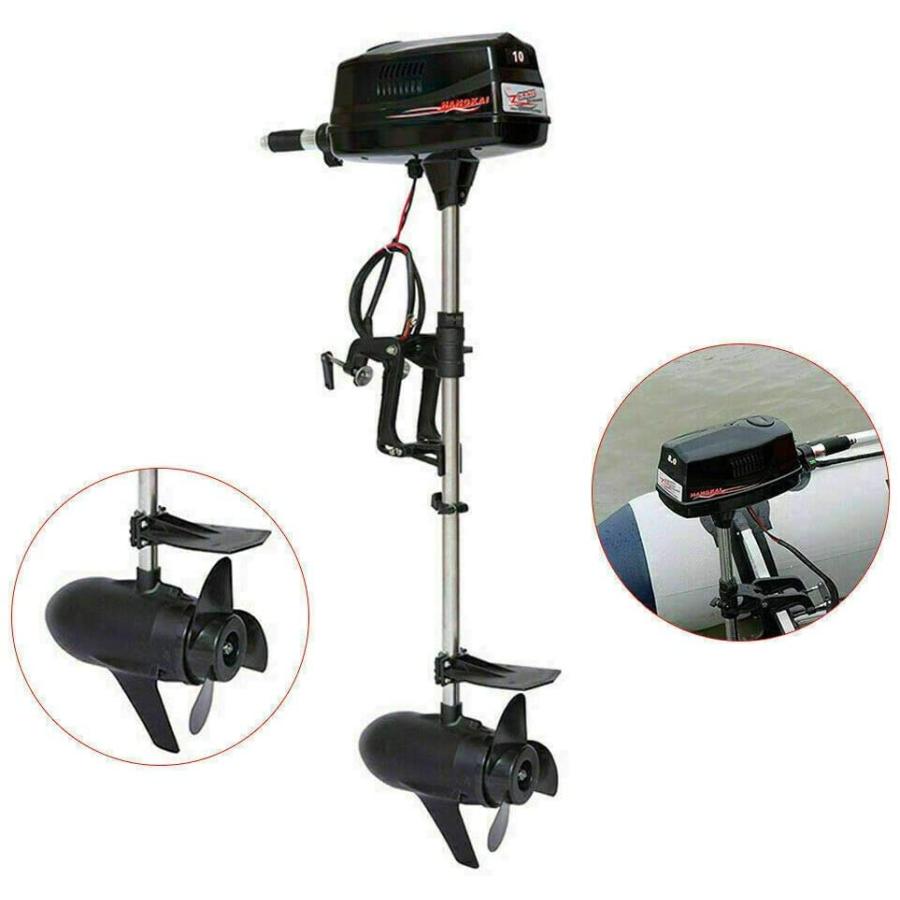 新入荷 Gdrasuya 10 Electric Outboard Motor Fishing Boat Engine Tiller Control Start Marine Trolley Driver with Water Cooling&CDI System Tiller for Super 【VQL3268294011】(117731円)