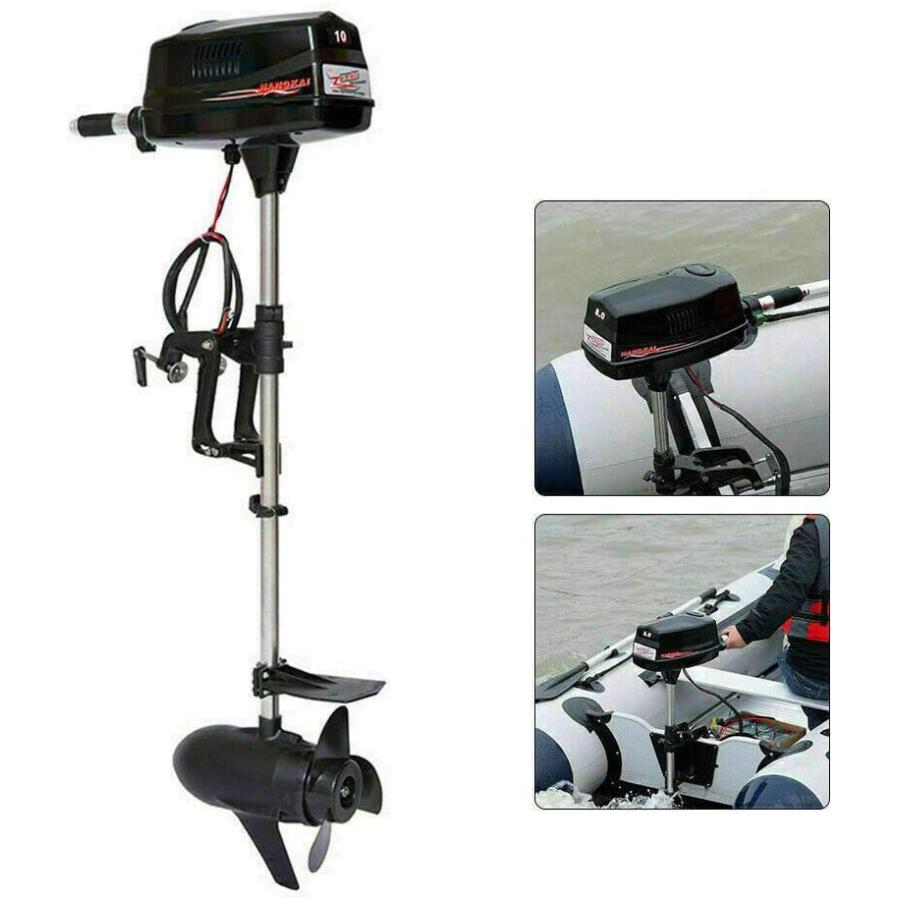 新入荷 Gdrasuya 10 Electric Outboard Motor Fishing Boat Engine Tiller Control Start Marine Trolley Driver with Water Cooling&CDI System Tiller for Super 【VQL3268294011】(117731円)
