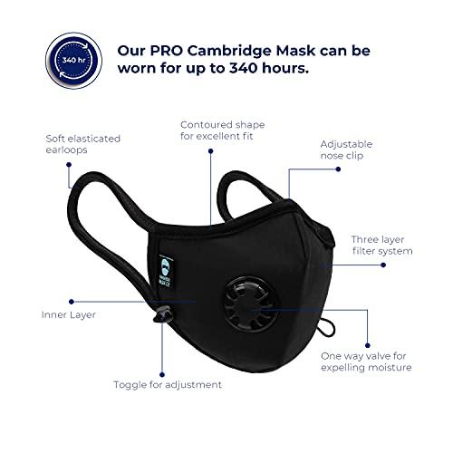 Vanvid byrde erektion Cambridge Mask Co Pro Mask-Pollution Face Mask with Upgraded Filter for  Biking, Cycling, Running-Reusable, Washable, Adults and Kids用Adjustable-  :B09YDHQ7MB:Rapule - 通販 - Yahoo!ショッピング