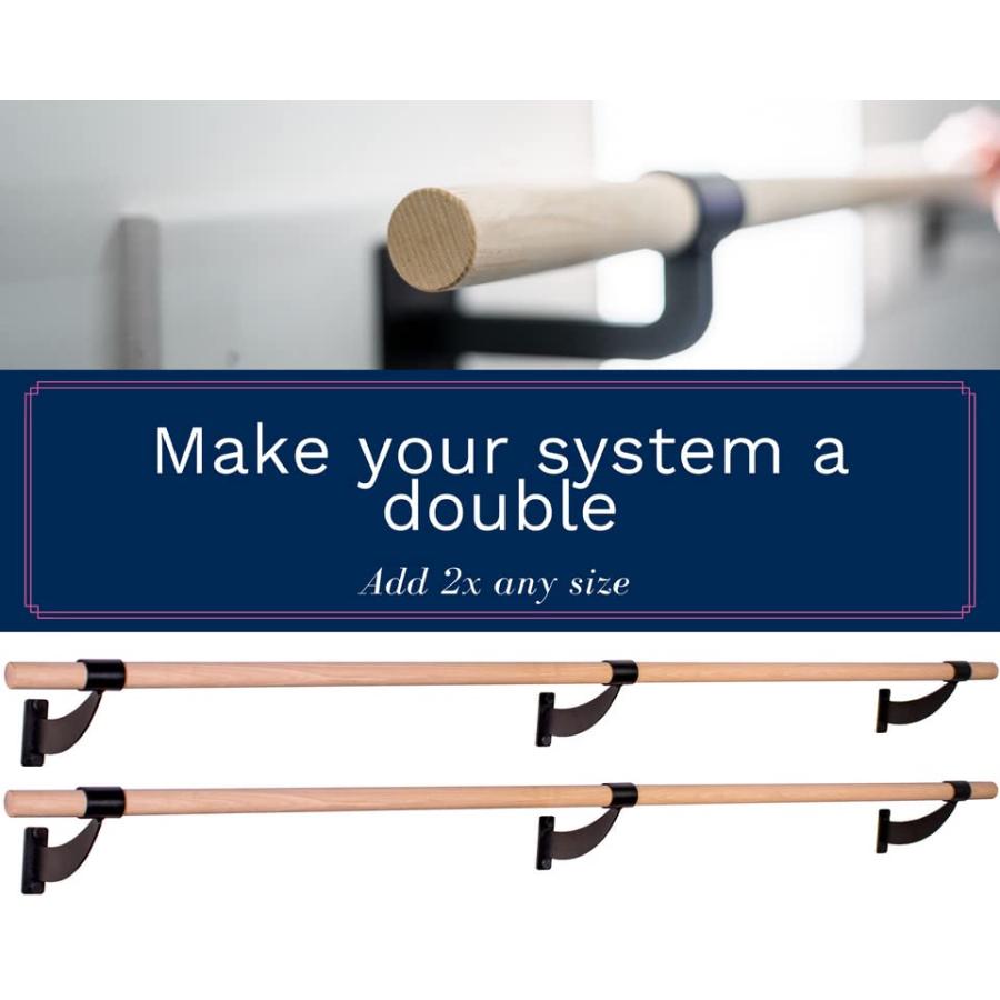 お値下げ クラシックWB 15-シングルバーウォールマウントバレエバレシステム (プロアルミニウム) (14 FT) 【TMF1528766002】(55070円)