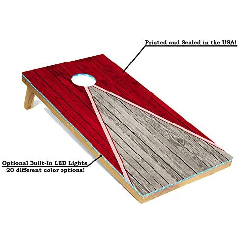 【新品 送料込み】 テールゲーティングプロス・ピラミッドコーンホールボードセット:スコアキーパー、ビーンバッグ、キャリングケース-4x 2レギュレーションコーンホールトス 【CEG2316159868】(83436円)