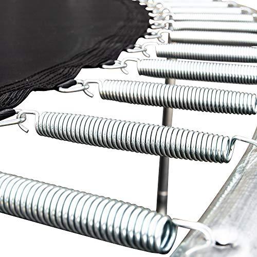 ほぼ未使用 バスケットボールフープ付きEMKK 16 FTトランポリン、安全囲いネットとはしご付き屋外トランポリン、子供から大人まで防水スプリングパッド付きプレミアムジ 【AAA2539243415】(91474円)