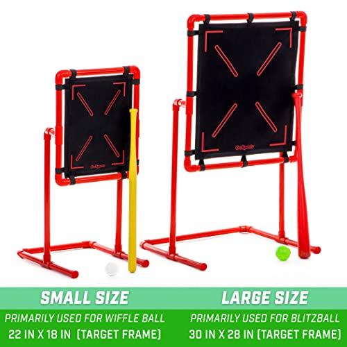 GoSports Baseballストライクゾーンプラスチックボール用ターゲット-ブリッツボール、ウィッフルボール対応 GoSports Baseballストライクゾーンプラスチックボール用ターゲット ブリッツボール ウィッフルボール対応